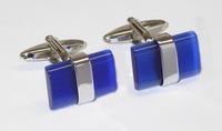 Wholesale Jewelry - Cuff Links (CL) New Items (CL590 BLUE S)
