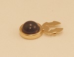 Wholesale Jewelry - All Specialty Items (FBC13  DOMED BLK)
