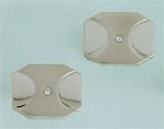 Wholesale Jewelry - Silver (S) Cuff Links (CL) (CL25 S)