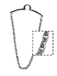 Wholesale Jewelry - Tie Chains (TC) Tie Bars / Tie Chains / Tie Tacs (TC100 S)