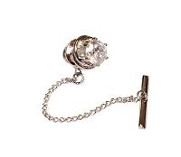 Wholesale Jewelry - Tie Tacs (TT) Tie Bars / Tie Chains / Tie Tacs (TT5230CZ S)